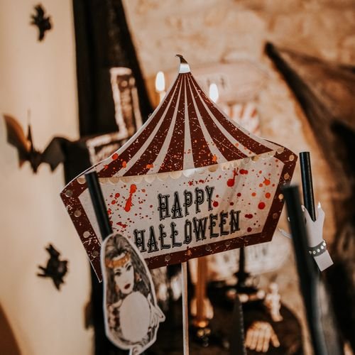 Kuchendekoration - Halloween - 16 x 28,5 cm Kuchendekoration - Halloween - 16 x 28,5 cm
