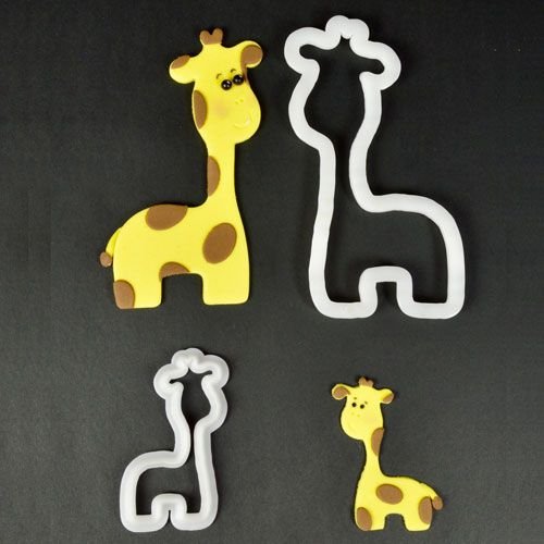 Verzierungen - FMM - 2er-Pack - Giraffen Verzierungen - FMM - 2er-Pack - Giraffen