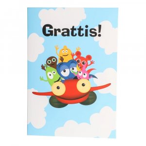 Gru�karte - Babblarna - 12x17 cm