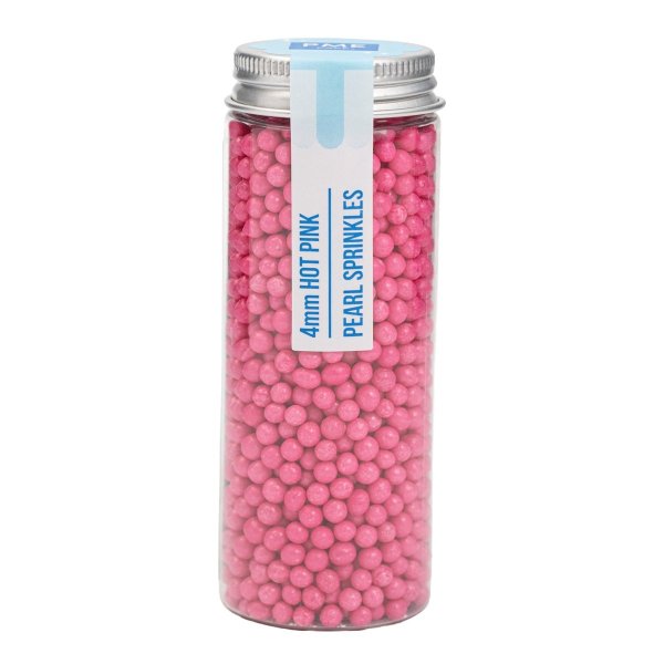Zuckerperlen - Pink - 4 mm - PME - 74 g Zuckerperlen - Pink - 4 mm - PME - 74 g