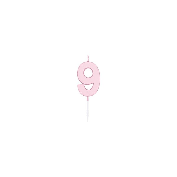 Kuchenkerze - Pastellrosa - 4,5 cm Kuchenkerze - Pastellrosa - 4,5 cm