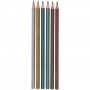 Buntstifte - 6er-Pack - Metallic