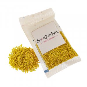 Streusel - Kleine Zuckerperlen - Gold - SweetKitchen - 40 g Streusel - Kleine Zuckerperlen - Gold - SweetKitchen - 40 g