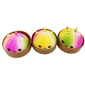 Squishy Dumpling - Einhorn-Regenbogen - 8,5 cm - 1 Stück Squishy Dumpling - Einhorn-Regenbogen - 8,5 cm - 1 Stück