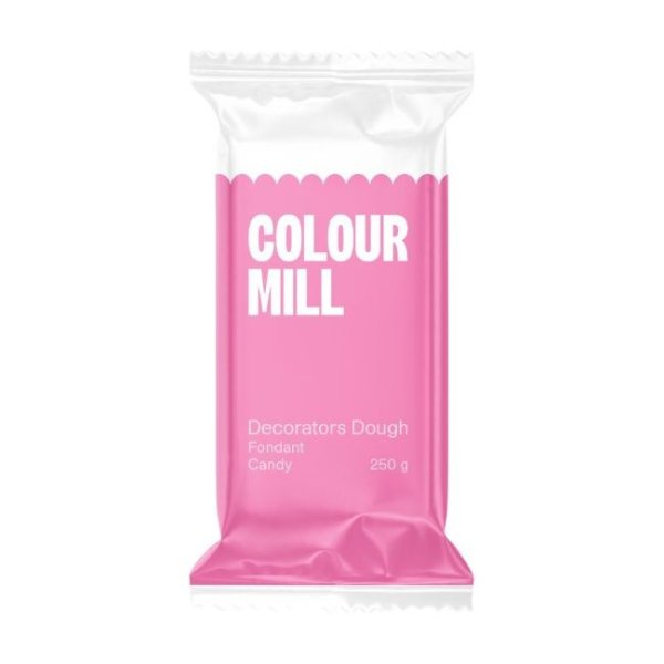 Zuckerpaste-Dekorationsmasse - Bonbonrosa - Farbmühle - 250 g Zuckerpaste-Dekorationsmasse - Bonbonrosa - Farbmühle - 250 g