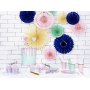 Dessertteller - Rosa - Goldrand - 6er-Pack