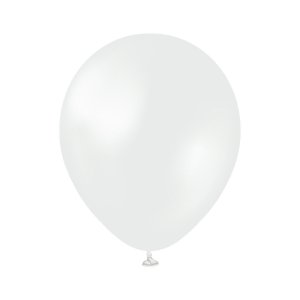 Latexballons - Perlwei� - 45 cm - 5er-Pack