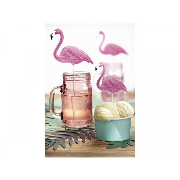 Kuchenspieer - Flamingos - Aloha - 6 Stk