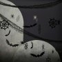 Hintergrund - Spinnweben, Spinnen und Fledermäuse Hintergrund - Spinnweben, Spinnen und Fledermäuse