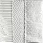 Seidenpapier - 6 Blatt - Silber Seidenpapier - 6 Blatt - Silber
