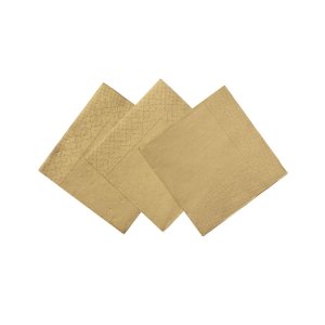 Kleine Servietten - Champagner - 24 x 24 cm - 20er-Packung Kleine Servietten - Champagner - 24 x 24 cm - 20er-Packung