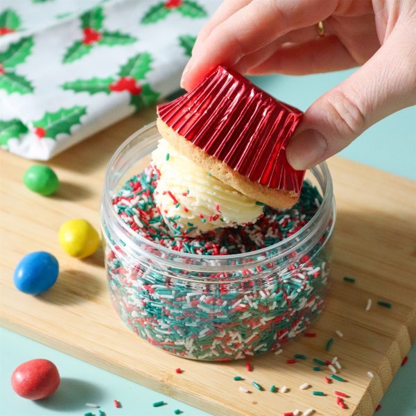 Weihnachtsstreusel - Fröhliche Weihnachten - 160 g - PME Weihnachtsstreusel - Fröhliche Weihnachten - 160 g - PME