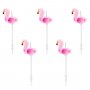 Kuchenkerzen - Flamingos - 5er-Pack