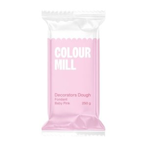 Zuckerpaste-Dekorationsmasse - Babyrosa - Farbmühle - 250 g Zuckerpaste-Dekorationsmasse - Babyrosa - Farbmühle - 250 g