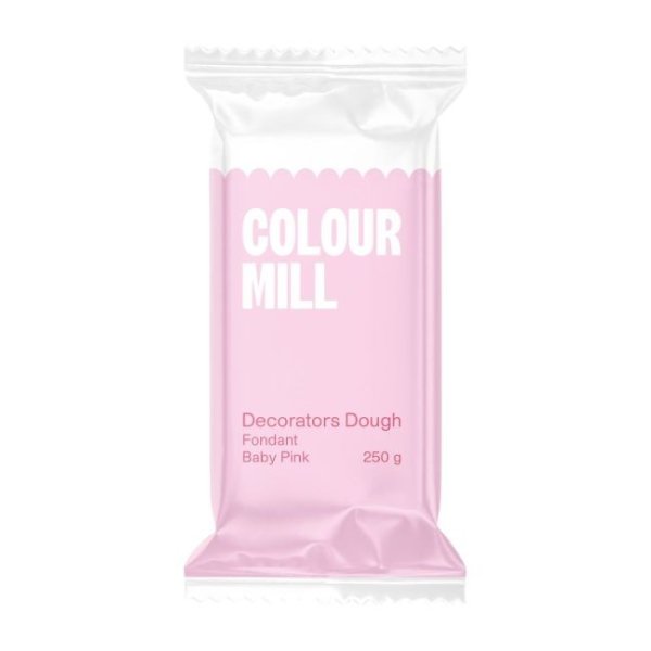 Zuckerpaste-Dekorationsmasse - Babyrosa - Farbmühle - 250 g Zuckerpaste-Dekorationsmasse - Babyrosa - Farbmühle - 250 g