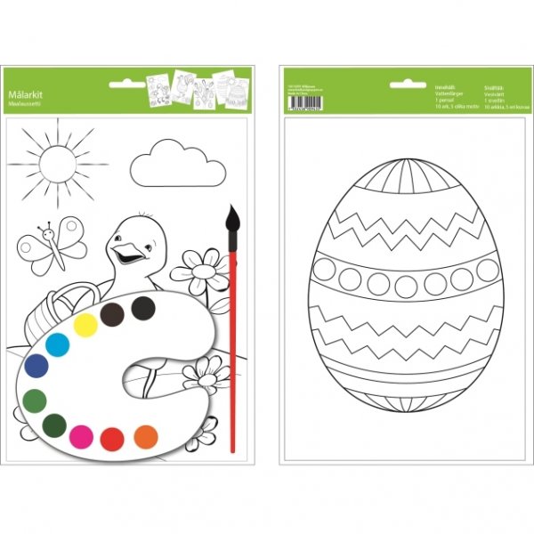 Bastelset - Osterbrief und Aquarell - 10er-Pack Bastelset - Osterbrief und Aquarell - 10er-Pack