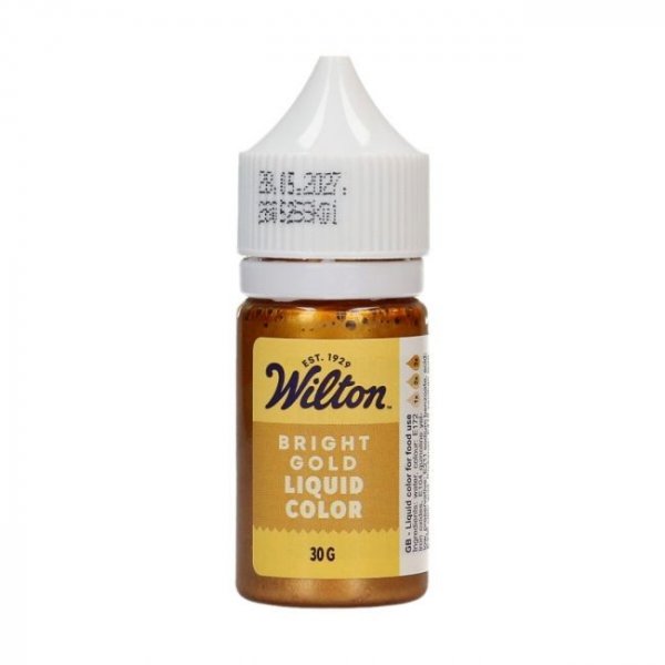 Flüssigfarbe - Helles Gold - 30 g - Wilton Flüssigfarbe - Helles Gold - 30 g - Wilton