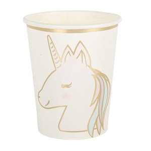 Pappbecher - Einhorn - 8er-Pack Pappbecher - Einhorn - 8er-Pack
