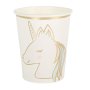 Pappbecher - Einhorn - 8er-Pack Pappbecher - Einhorn - 8er-Pack