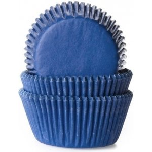 Muffinformen - Jeansblau - House of Marie - 50er-Pack