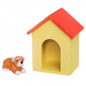 Miniartikel - Hundeh�tte & Hund