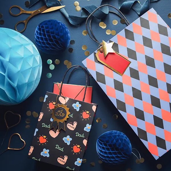 Geschenktüte - #1 Papa - 18 cm Geschenktüte - #1 Papa - 18 cm