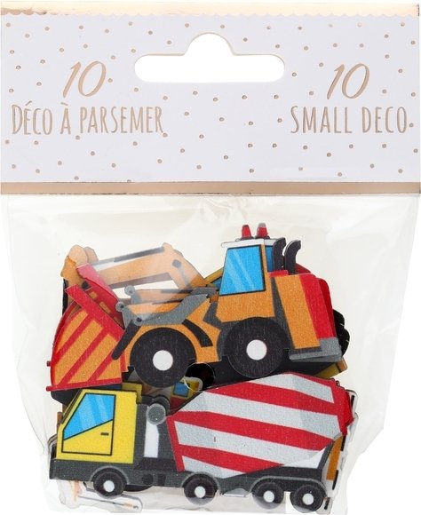 Tischdekorationen - Im Aufbau - 10er-Pack