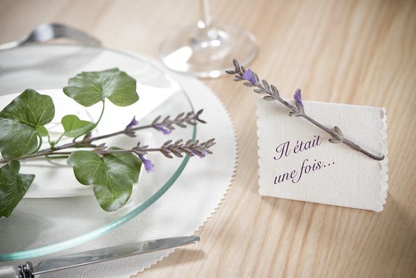 Platzierungskarten - Stoff - 4er-Pack