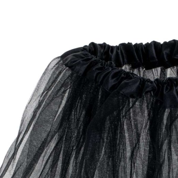 Schwarzer Tüllrock Tutu für Kinder, 29 cm - Kostüm Schwarzer Tüllrock Tutu für Kinder, 29 cm - Kostüm