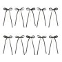 Cake Picks/Cake Topper - Schleifen - Schwarz - 10er Pack Cake Picks/Cake Topper - Schleifen - Schwarz - 10er Pack