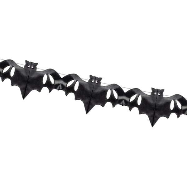 Girlande - 4 m - Fledermuse