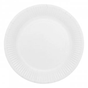 Pappteller, weiß, 18 cm - 8er-Pack Pappteller, weiß, 18 cm - 8er-Pack