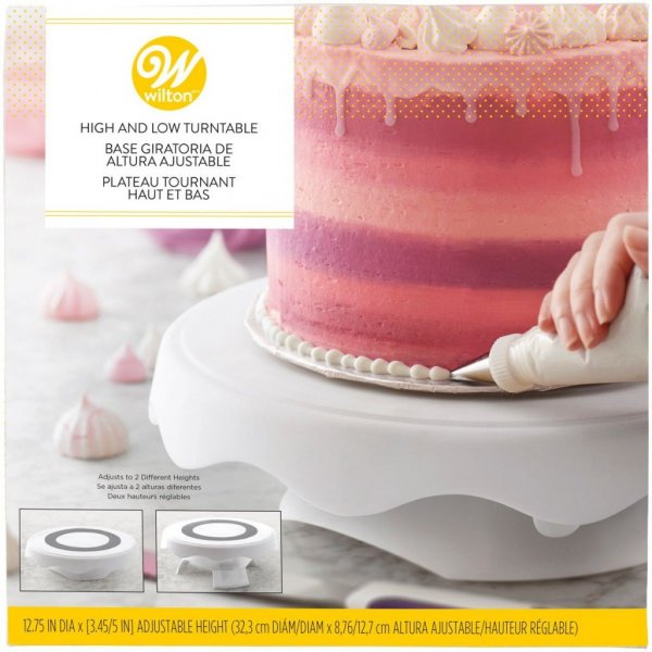Drehbarer Kuchenstnder - Verstellbarer Fu - Wilton