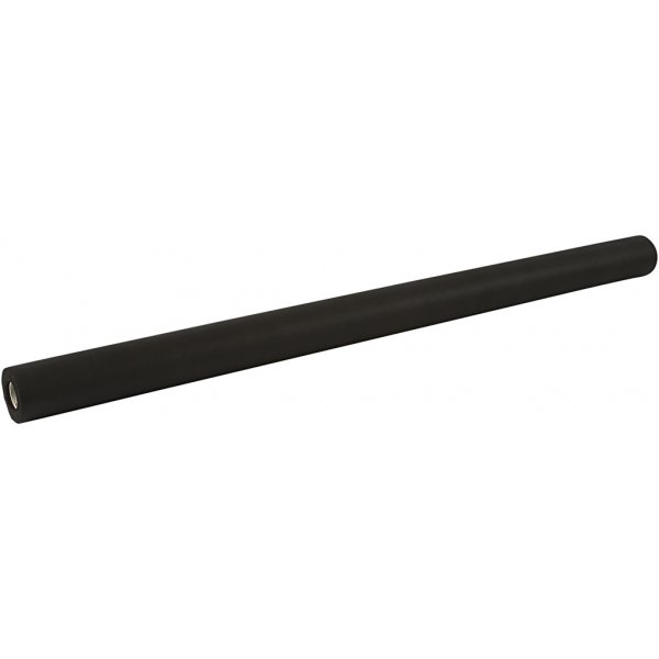 Tischdecke aus Stoffimitat - Schwarz - 10 m