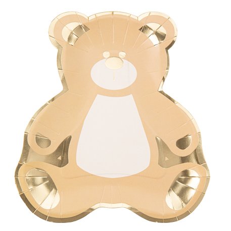 Pappteller - Babyparty - Teddybär - 8er-Pack Pappteller - Babyparty - Teddybär - 8er-Pack
