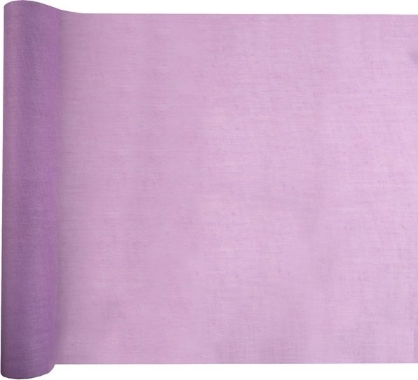 Tischl�ufer aus Musselinstoff - Lila - 5 Meter