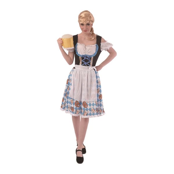 Oktoberfest-Kleid - Blau Oktoberfest-Kleid - Blau
