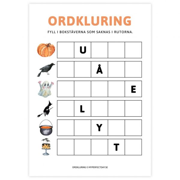 Halloween-Hinweise - 5er-Pack - Kit 1