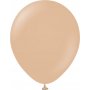 Luftballons einfarbig - Premium 45 cm - Wüstensand - 5er-Pack