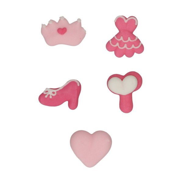 Zuckerdekorationen - Prinzessin - 8 Stk