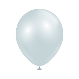 Ballons, einfarbig - Premium 45 cm - Aura Eisblau - 5er-Pack Ballons, einfarbig - Premium 45 cm - Aura Eisblau - 5er-Pack