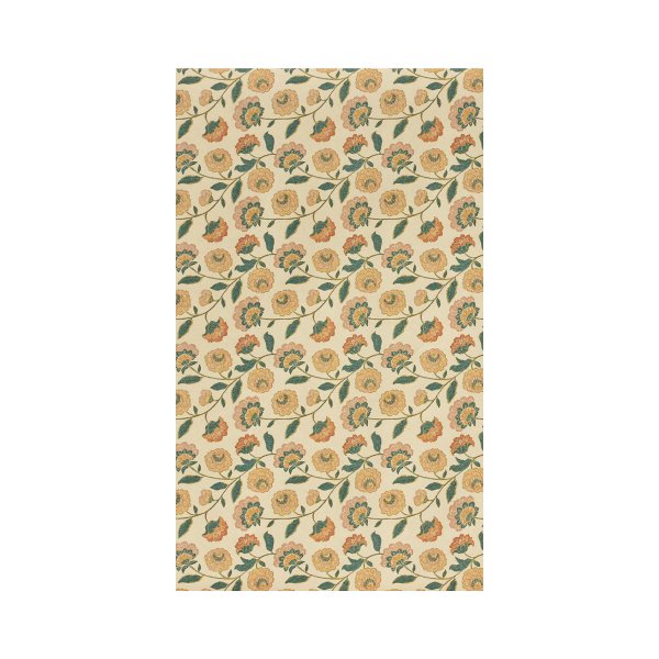 Geschenkpapier - Maileg - Groe Blumen - 55 cm x 10 m