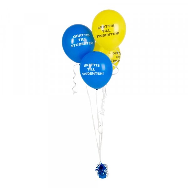Luftballons - Schüler - Blau/Gelb - 8er-Pack Luftballons - Schüler - Blau/Gelb - 8er-Pack