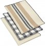 Agne Kchentuch 3er-Pack 3 x 50 x 70 cm - Eiskaffee