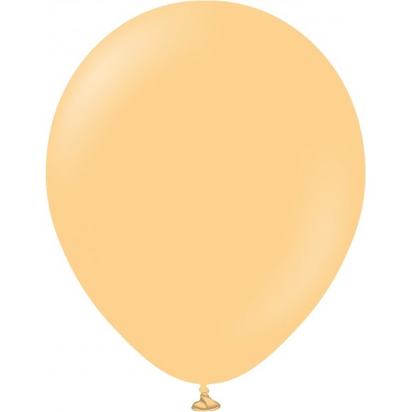 Luftballons einfarbig - Premium 45 cm - Pfirsich