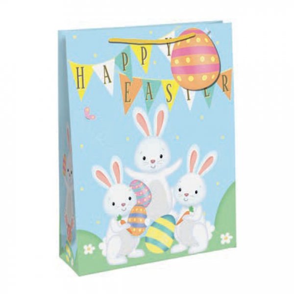 Geschenktüte - Frohe Osterhasen Geschenktüte - Frohe Osterhasen