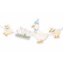 Girlande - Geburtstagsente - Lavendelblau - 2,5 m Girlande - Geburtstagsente - Lavendelblau - 2,5 m