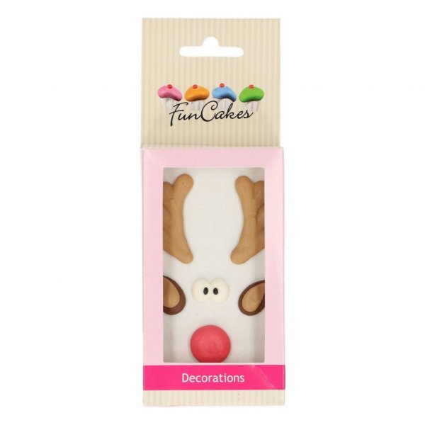 Zuckerdekoration - Kuchen - Rudolf Zuckerdekoration - Kuchen - Rudolf