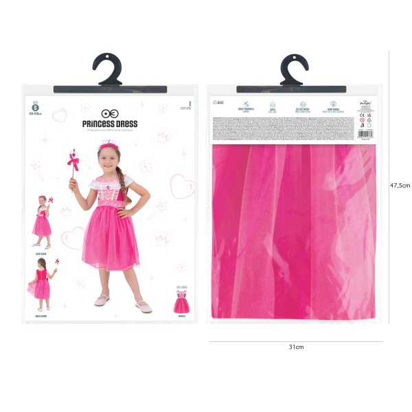 Kost�m - Prinzessin - Rosa - Gr��e S