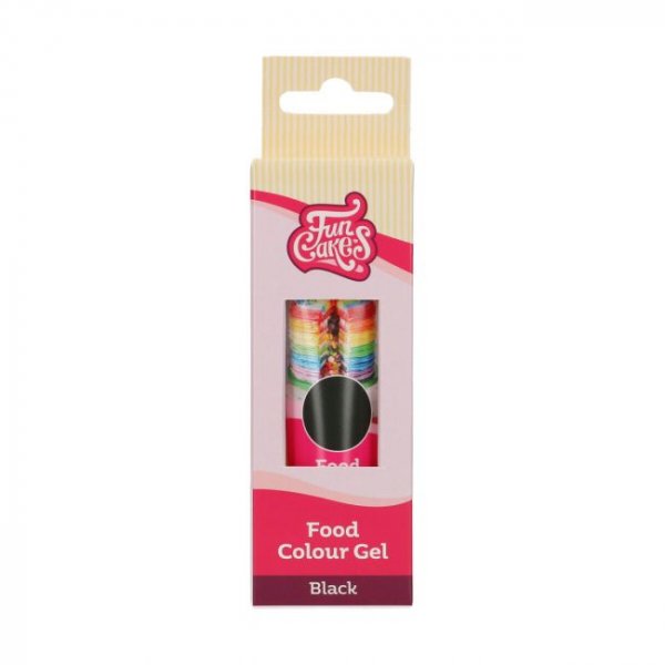 Farbgel FunCakes - 30g - Schwarz